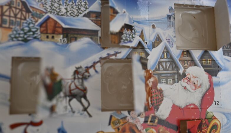 The chocolate in advent calendars has a… strange flavor. There is an explanation