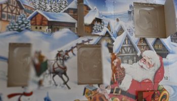 The chocolate in advent calendars has a… strange flavor. There is an explanation