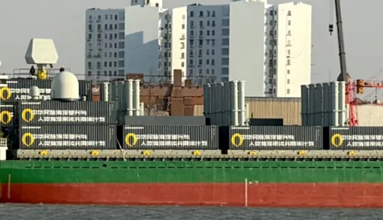 China is discreetly adapting freighters for military use in case of war
