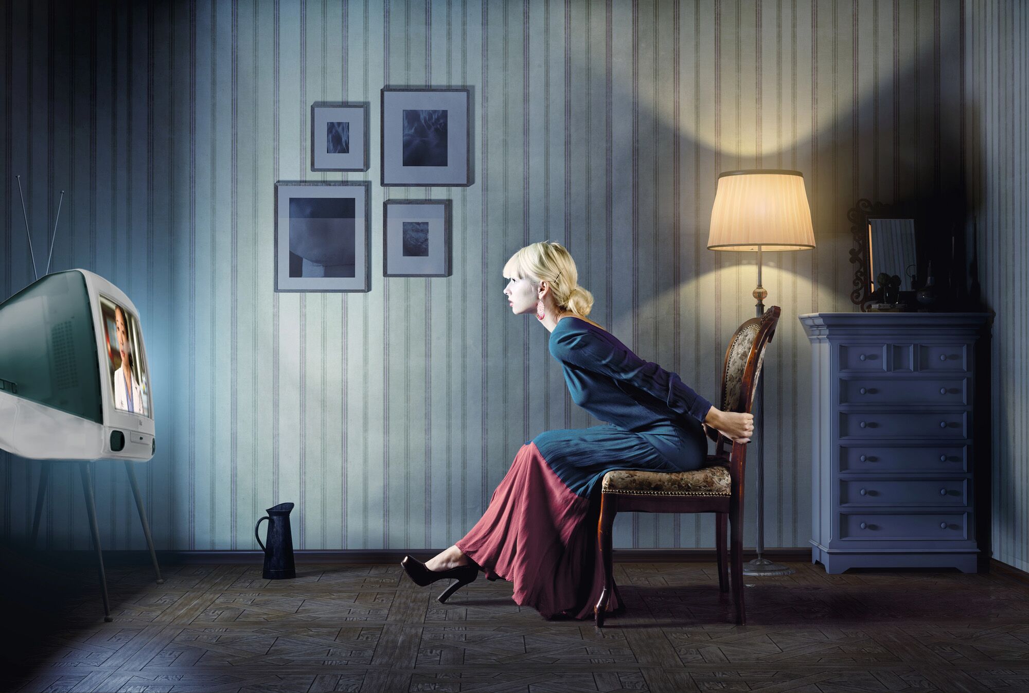 A bizarre way of watching TV is bringing people surprising joy