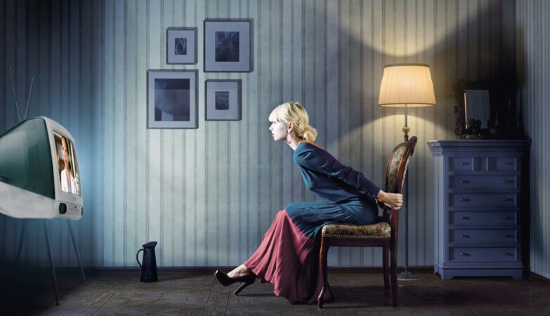 A bizarre way of watching TV is bringing people surprising joy