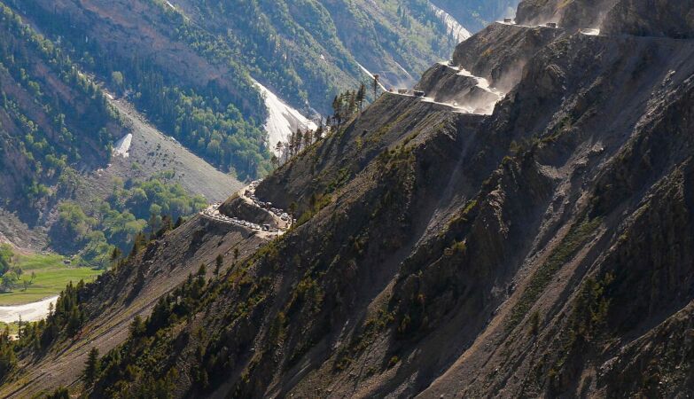 India is at the top of the world preparing for a war with China