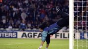 30 years later, Higuita repeated the iconic scorpion defense