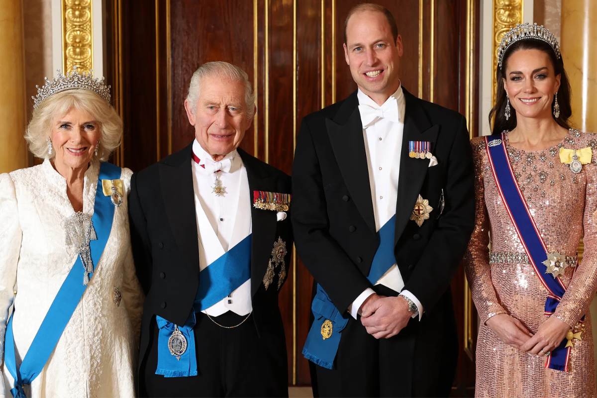 Família Real Britânica. Crédito: DR