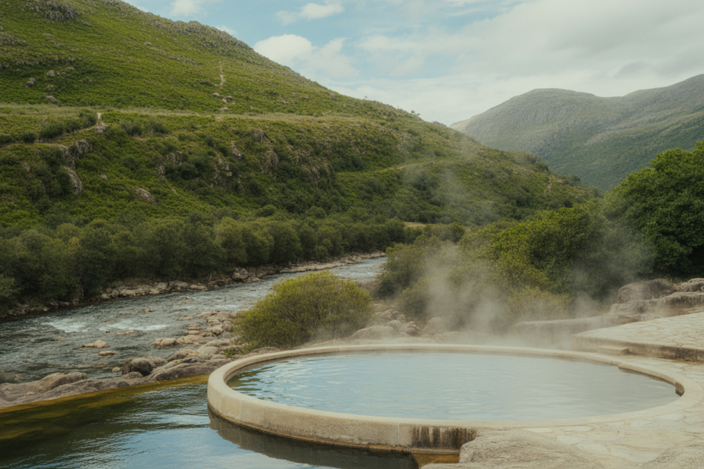 Termas públicas. Crédito: Freepik AI