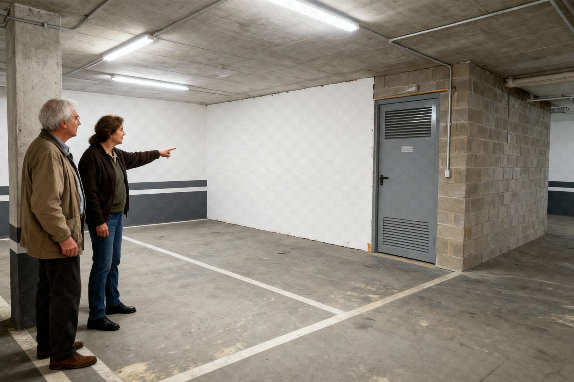 Neighbor builds wall between garage and storage room without condominium authorization: court orders demolition but alleges that other residents carried out similar works