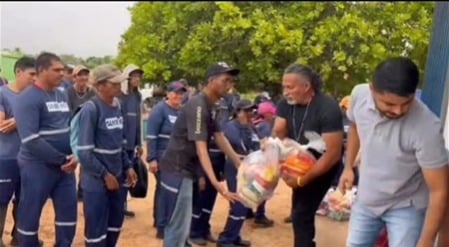 Gari is prevented from receiving a basic food basket for not wearing a uniform and this case generates outrage on the networks