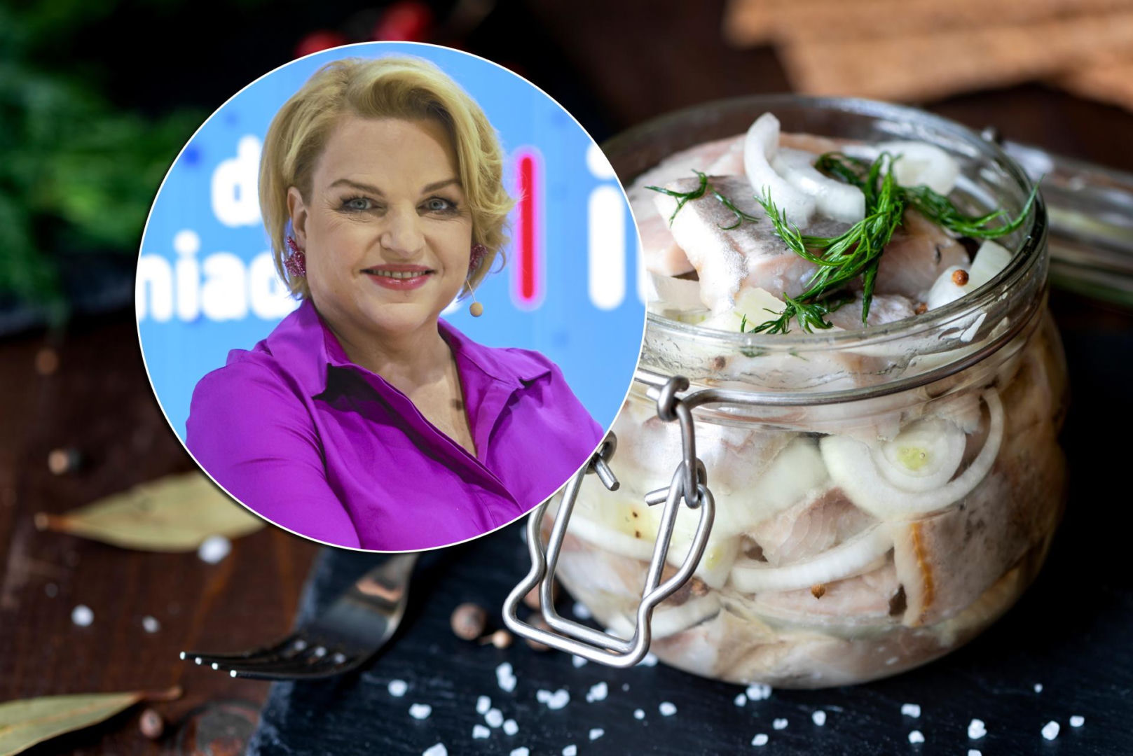 Pre-Christmas shopping Katarzyna Bosacka warns against such herrings. Give them a wide berth in the store