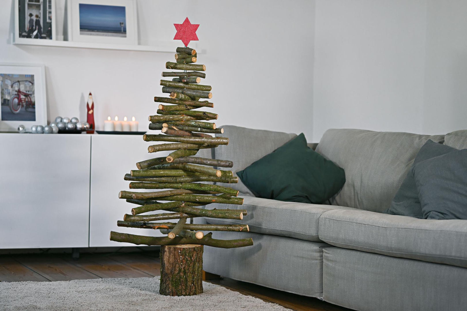Christmas Don't buy - do it yourself! How to make a wooden Christmas tree?