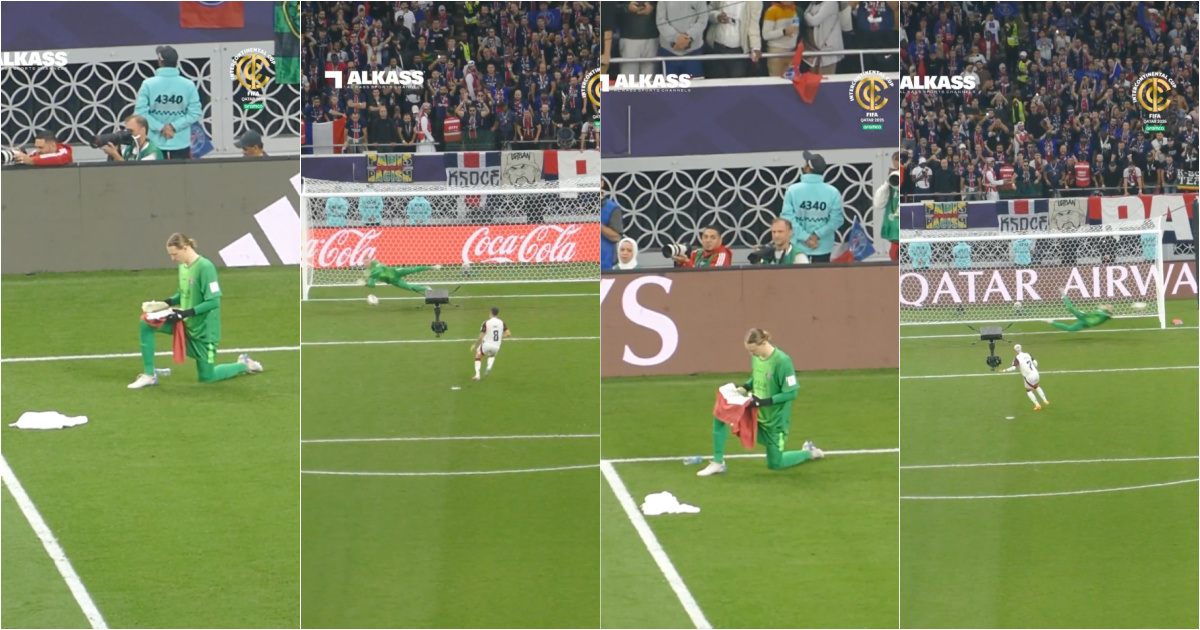 PSG goalkeeper used an “innovative” cheat sheet and stopped 4 Flamengo penalties