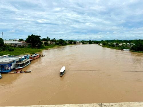 Iaco River exceeds 13 meters and approaches the alert level in Sena Madureira