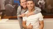 Elma Aveiro e Cristiano Ronaldo.