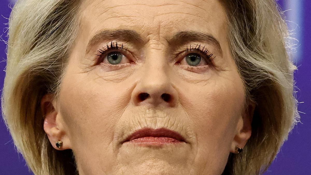 And after six days, he responded: Von der Leyen reminds Trump that "no one should interfere in EU affairs"