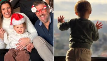 “The dream came true…” Maria Botelho Moniz shows her son with his Christmas present