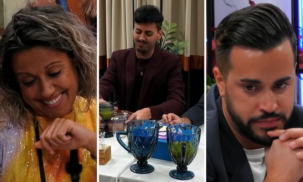 In front of Leandro, Pedro Jorge declares himself to Marisa and contains no emotion: “What I like most is the smile…”