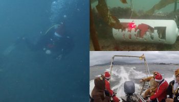 Portuguese diver maintains unique tradition by installing nativity scenes at the bottom of the sea