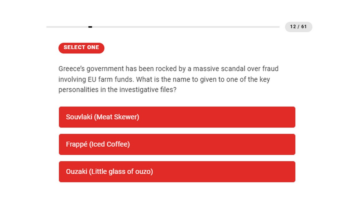 Politico: OPEKEPE and... "Frapes" in the quiz for the top events of 2025