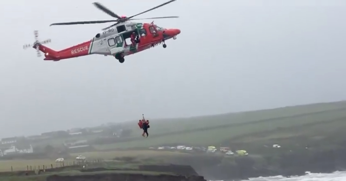 Portuguese rescued from fishing vessel in Ireland after complex operation