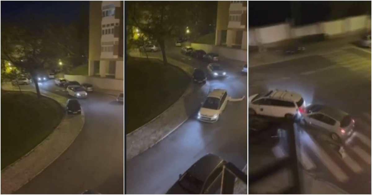 PSP arrests man filmed chasing his ex-wife and children aged 9 and 14