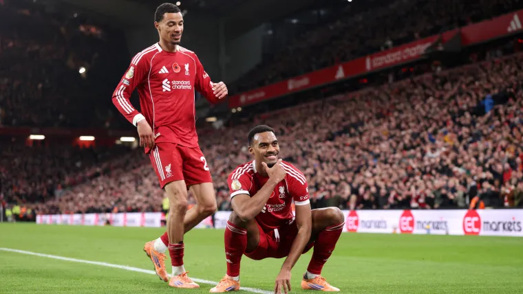 Escalação do Liverpool e desfalques para enfrentar o Wolves de Arias e João Gomes image