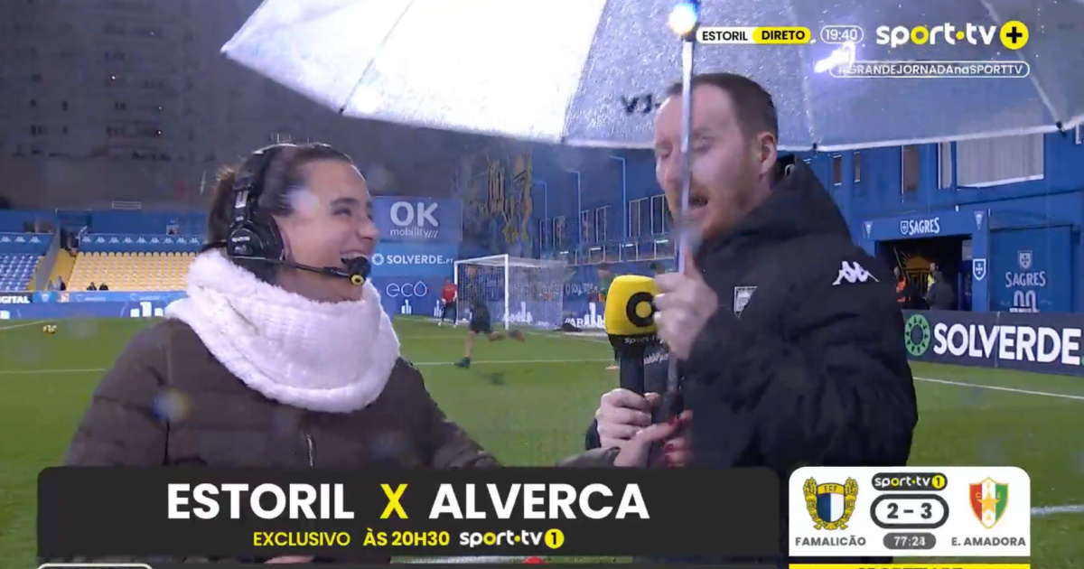 Estoril coach steals prominence from the wind and helps journalist live