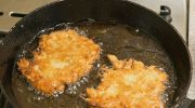 ​Forget about frying potato pancakes. This way you will cut calories