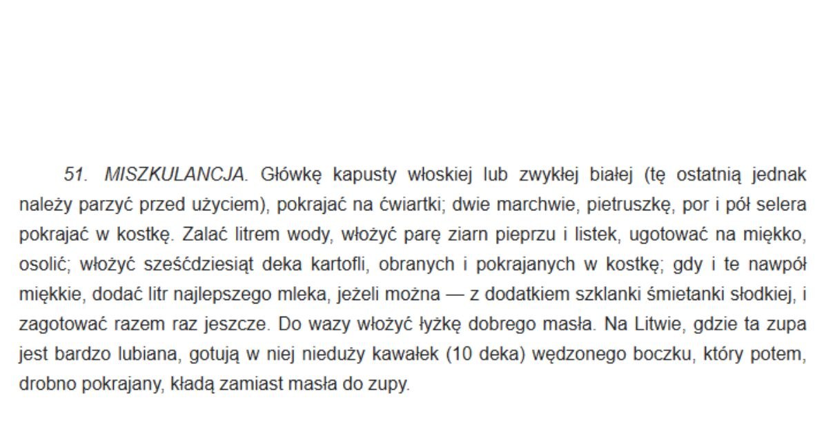 The recipe for mixing was included by Elżbieta Kiewnarska in several of her publications /Public domain /Wikisource