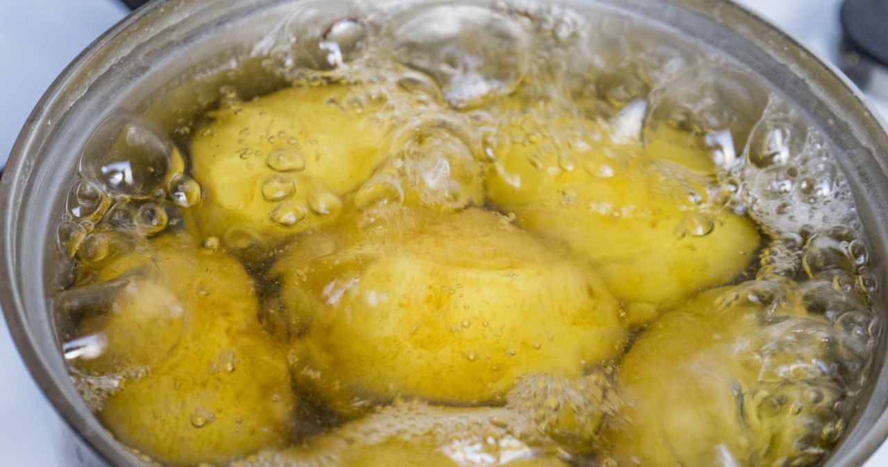 Do you do this when preparing potatoes for dinner? That's why they take so long to cook