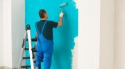 Now this is how the walls in the apartment are painted. Your guests will be amazed