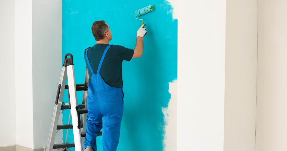 Now this is how the walls in the apartment are painted. Your guests will be amazed