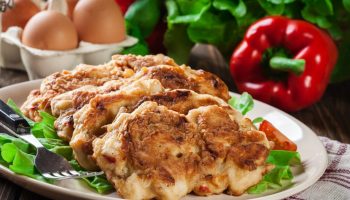 Instead of pork chop or minced meat. Prepare amazing chopped chicken medallions