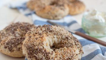 They add energy, fill you up for longer and stabilize sugar. Eat whole grain bagels for breakfast or dinner