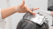 This color can take years off you. Hairdressers most often recommend it for gray hair
