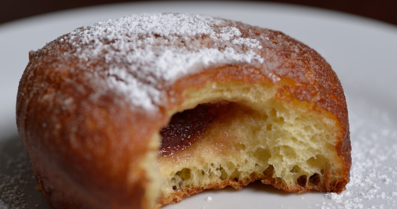 Soft, delicate, perfectly elastic. Traditional donuts from an old recipe