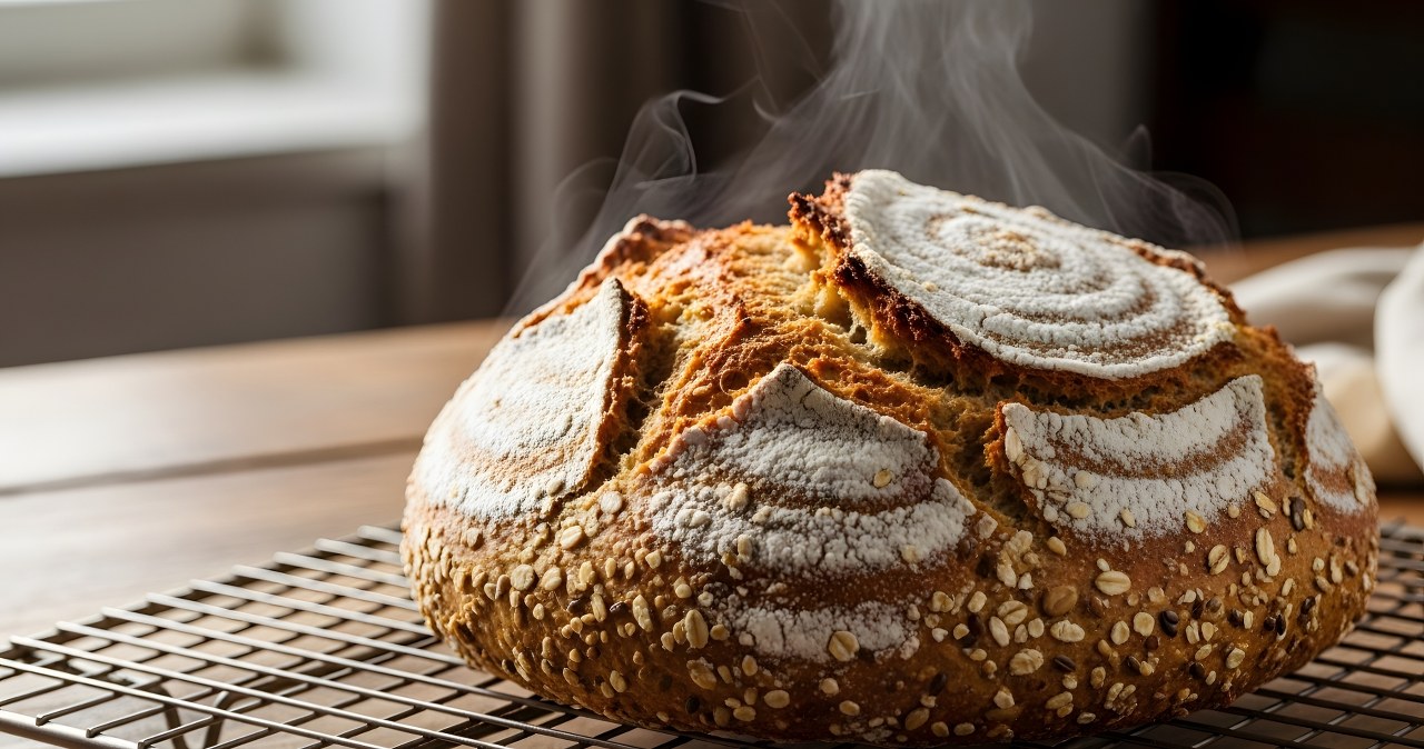 This sourdough bread always turns out well. I got it from a baker friend