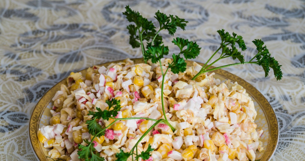 A classic salad that always succeeds. Don't forget the creamy ingredient