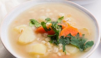 In pre-war Poland, it was added to the broth instead of chicken. The soup was eaten on frosty days