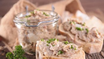 Easy to make spread. Healthier than cold meats, so good you'll eat it with a spoon