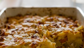 Incredibly good potato cake. One unusual ingredient changes everything