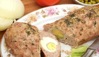 You've never tried a roast like this before. Tender poultry meat and boiled egg