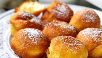 They come out fluffy and delicate. The base of the donuts is vanilla cheese