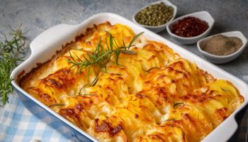 Creamy sauce and stringy cheese reign supreme here. Recipe for casserole with cream sauce