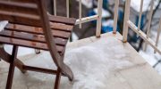 The snow is melting and the balcony looks like after a flood? Do this and it will delight you in the spring