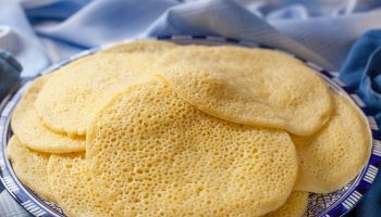 Million hole pancakes. They look amazing and taste even better