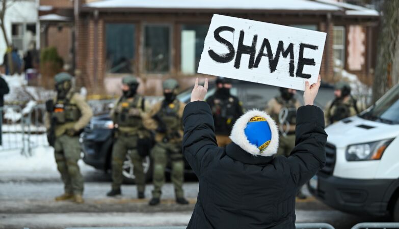 Woman shot dead by immigration police. Did you really try to run over the ICE agent?