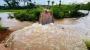 Bridge collapses after heavy rain and interrupts traffic on an important branch in the interior of Acre