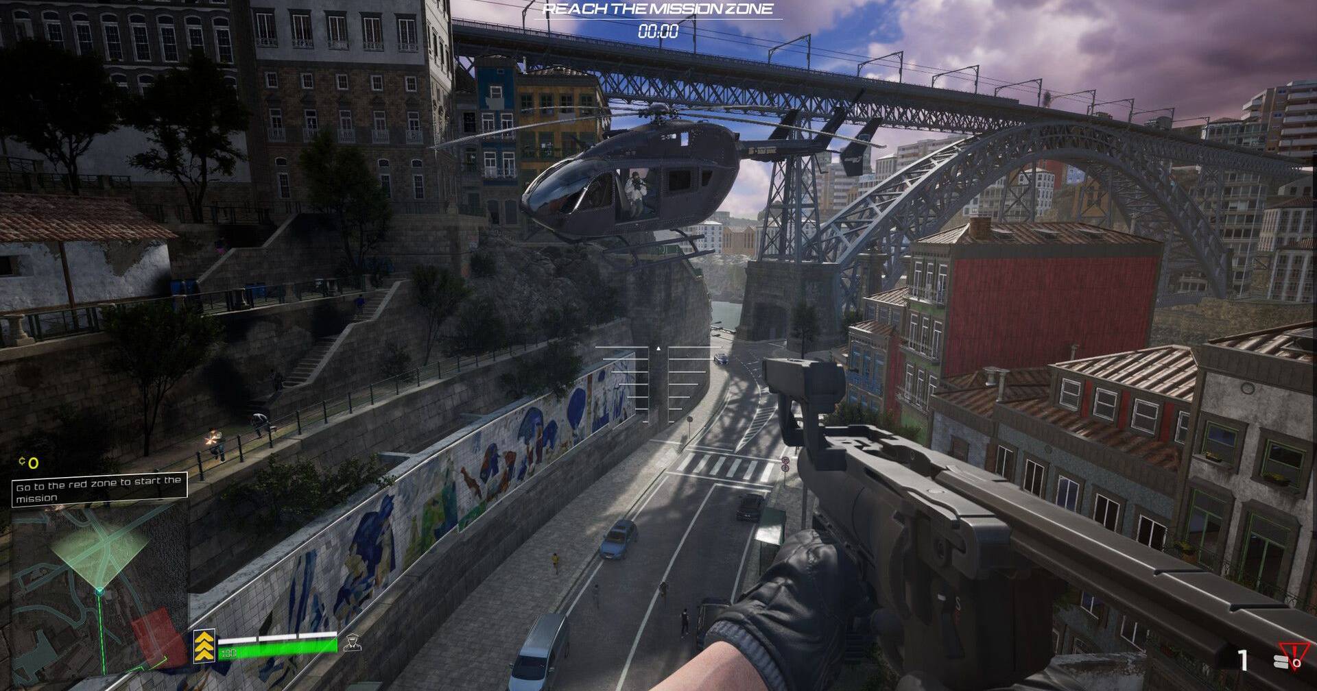 There is a new video game that turns the city of Porto into a battlefield against crime
