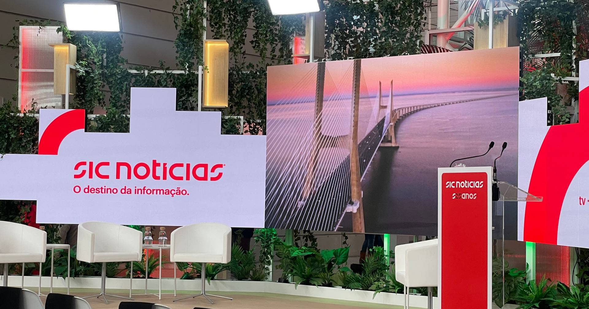 Special broadcast: join SIC Notícias’ 25th anniversary party