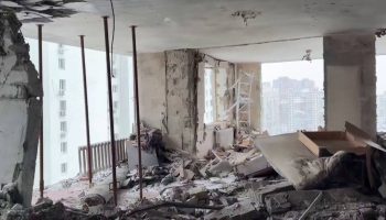 SIC correspondent shows the destructive power of drone Shahed: "There are no walls, the apartment no longer exists"