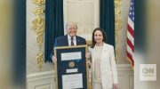 María Corina Machado was "impressed" with Trump and presented him with the Nobel Peace Prize medal
